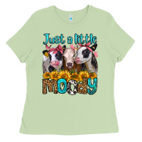 Matcha just a little moody heifers Ladies Tee - Jasminsmagicworld