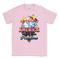 Bubblegum Pink America ice cream Classic Tee - NancyCooperArtShop