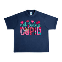 Navy not today cupid Urban Heavy Tee - NancyCooperArtShop
