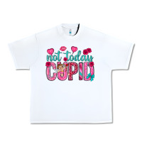 White not today cupid Urban Heavy Tee - NancyCooperArtShop