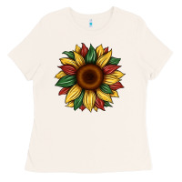 Bone juneteenth sunflower Ladies Tee - Artiststas