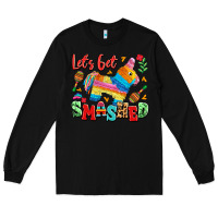 Black let's get smashed Long Sleeve Tee - LillyAllenDesigns