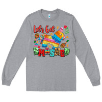 Heather Grey let's get smashed Long Sleeve Tee - LillyAllenDesigns
