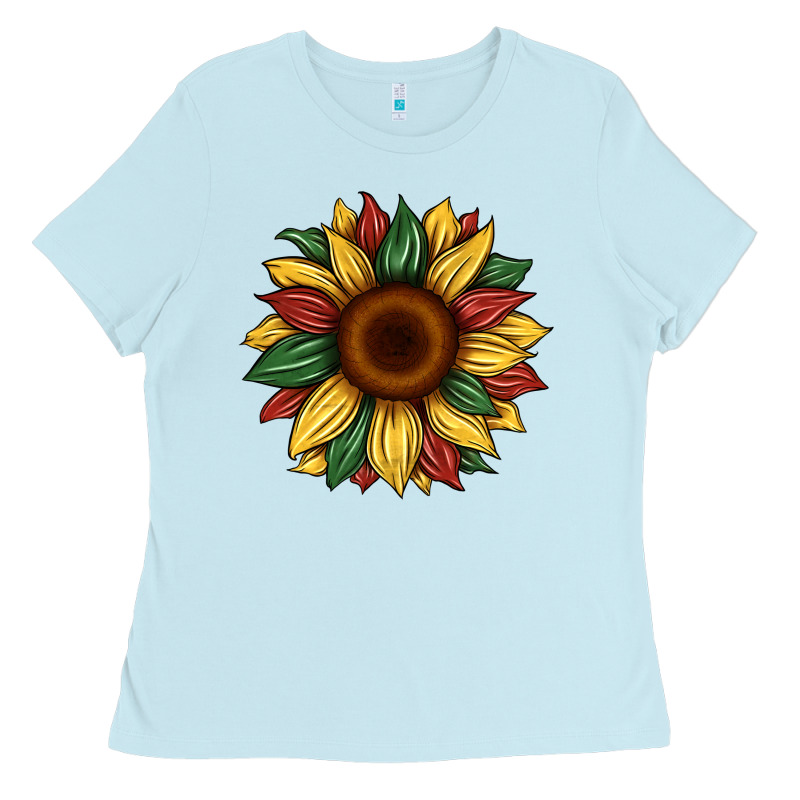 Juneteenth Sunflower Ladies Tee by Artiststas | Teevron