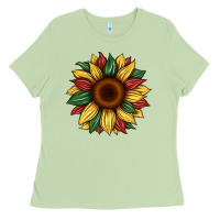 Matcha juneteenth sunflower Ladies Tee - Artiststas