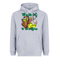 Heather Grey Take me out to the ballgame Heavyweight Hoodie - HowdyJamesFarm