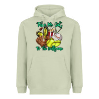 Matcha Take me out to the ballgame Heavyweight Hoodie - HowdyJamesFarm
