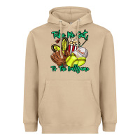 Mushroom Take me out to the ballgame Heavyweight Hoodie - HowdyJamesFarm