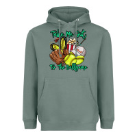 Sage Take me out to the ballgame Heavyweight Hoodie - HowdyJamesFarm