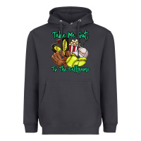 Smoke Take me out to the ballgame Heavyweight Hoodie - HowdyJamesFarm