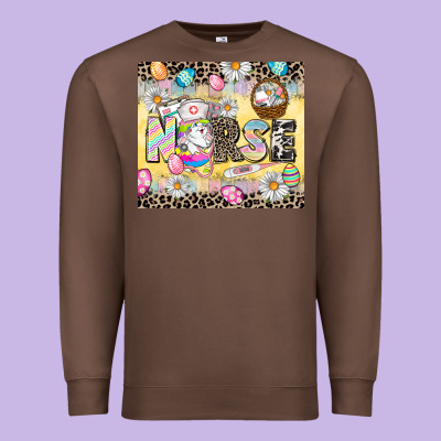 Easter Nurse Easter Day Premium Sweatshirt Designed By Cowgirlartshop