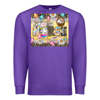 Purple Easter Nurse Easter Day Premium Sweatshirt - CowGirlArtShop