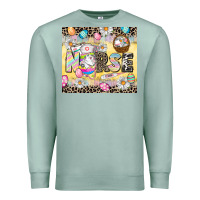 Seafoam Easter Nurse Easter Day Premium Sweatshirt - CowGirlArtShop