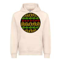 Sandshell african masks round earrings Urban Hoodie - BundleAndBundleShop