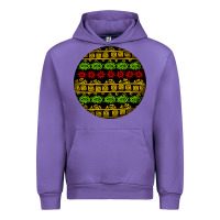 Tulip african masks round earrings Urban Hoodie - BundleAndBundleShop
