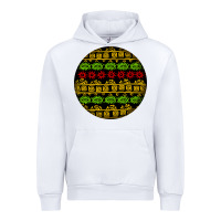 White african masks round earrings Urban Hoodie - BundleAndBundleShop