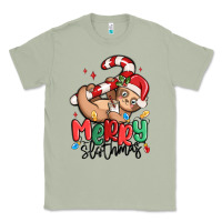 Matcha merry slothmas Classic Tee - MaliasSmallBusiness