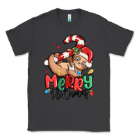 Smoke merry slothmas Classic Tee - MaliasSmallBusiness