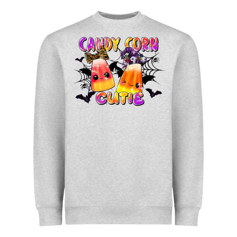 Candy Corn Cute Heavyweight Sweatshirt by LillyAllenDesigns | Teevron
