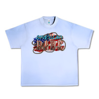 Grape Ice American babe Urban Heavy Tee - NancyCooperArtShop