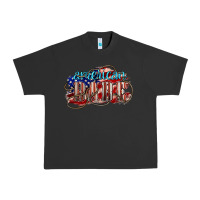 Pigment Black American babe Urban Heavy Tee - NancyCooperArtShop