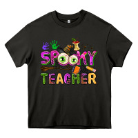 Asphalt spooky teacher Heavy Core Tee - AdoDesignShop