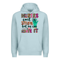 Blue Mist cowgirl nurses can't fix stupid Premium Hoodie - CowGirlArtShop