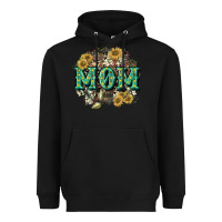 Black Aztec Mom Mother's Day Heavyweight Hoodie - CowGirlArtShop