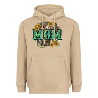 Mushroom Aztec Mom Mother's Day Heavyweight Hoodie - CowGirlArtShop