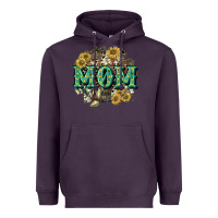 Plum Aztec Mom Mother's Day Heavyweight Hoodie - CowGirlArtShop