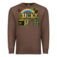 Chestnut Lucky dog St. Patrick's Day Premium Sweatshirt - CowGirlArtShop
