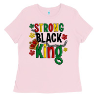 Strong Black King Ladies Tee | Teevron