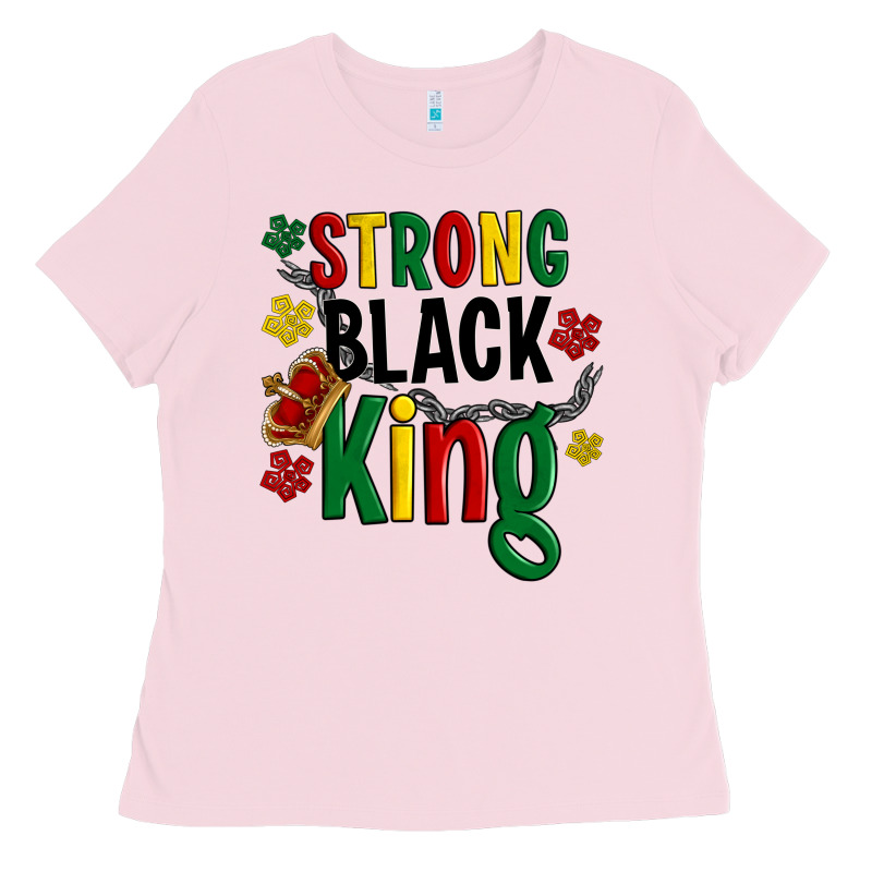 Strong Black King Ladies Tee by Artiststas | Teevron