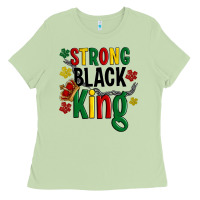 Matcha strong black king Ladies Tee - Artiststas