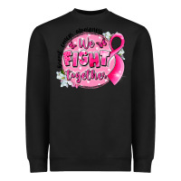 Black breast cancer awareness we fight together Heavyweight Sweatshirt - LillyAllenDesigns