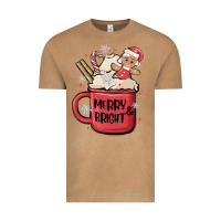 Vintage Camel merry and bright Vintage Tee - MaliasSmallBusiness