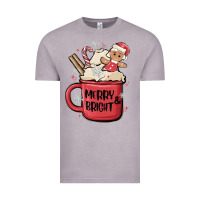 Vintage Zinc merry and bright Vintage Tee - MaliasSmallBusiness