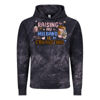 Cloud Black raising my husband is exhausting Vintage Hoodie - MaliasSmallBusiness