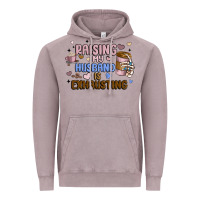 Vintage Zinc raising my husband is exhausting Vintage Hoodie - MaliasSmallBusiness