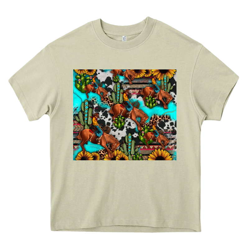 Rodeo Cowboy Tumbler Heavy Core Tee by JahusDesignShop | Teevron
