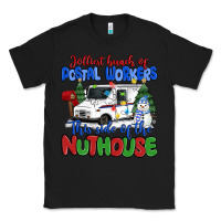 Black jolliest bunch of postal workers this side of the Classic Tee - MaliasSmallBusiness