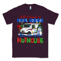 Plum jolliest bunch of postal workers this side of the Classic Tee - MaliasSmallBusiness