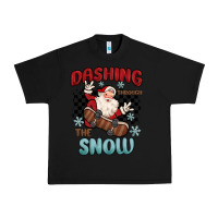 Black dashing through the snow Urban Heavy Tee - MaliasSmallBusiness