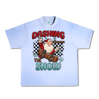 Grape Ice dashing through the snow Urban Heavy Tee - MaliasSmallBusiness