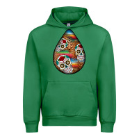 Emerald mexican teardrop  2 Urban Hoodie - BundleAndBundleShop