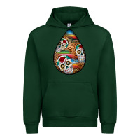 Foreset Green mexican teardrop  2 Urban Hoodie - BundleAndBundleShop