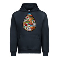 Navy mexican teardrop  2 Urban Hoodie - BundleAndBundleShop