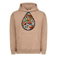 Pigment Burro mexican teardrop  2 Urban Hoodie - BundleAndBundleShop