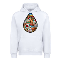 White mexican teardrop  2 Urban Hoodie - BundleAndBundleShop