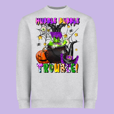 Hubble Bubble Trouble Heavyweight Sweatshirt Designed By Lillyallendesigns